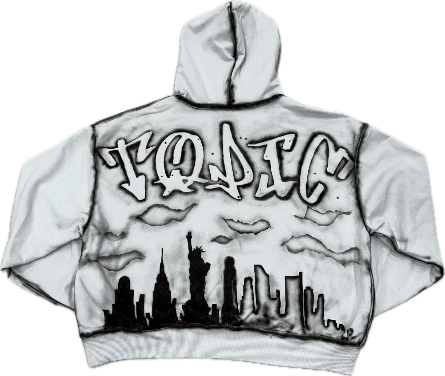 NYC Airbrushed Hoodie