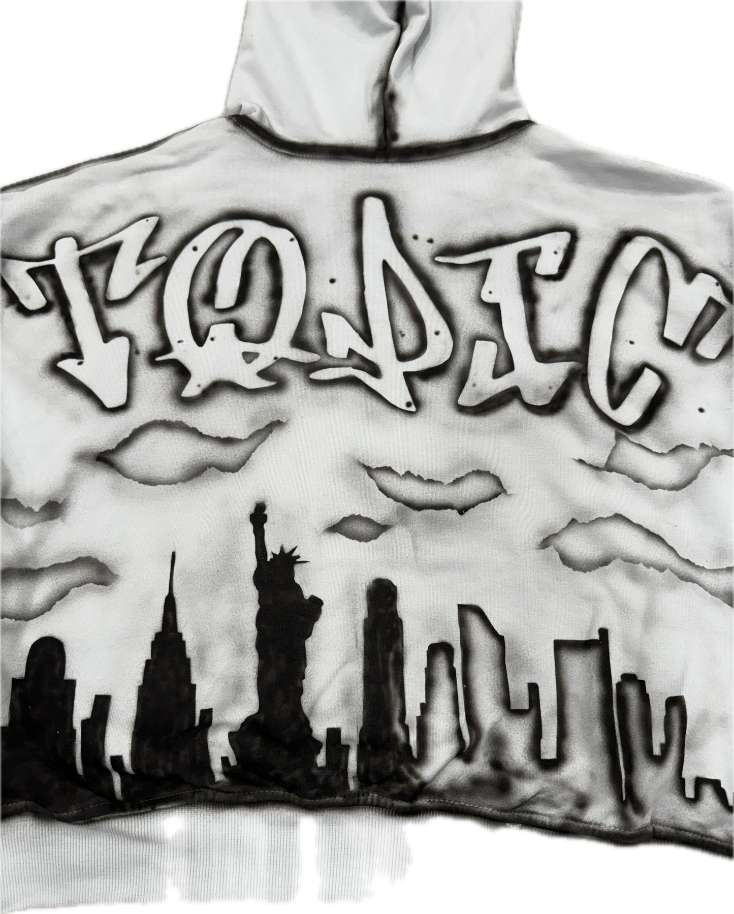 NYC Airbrushed Hoodie