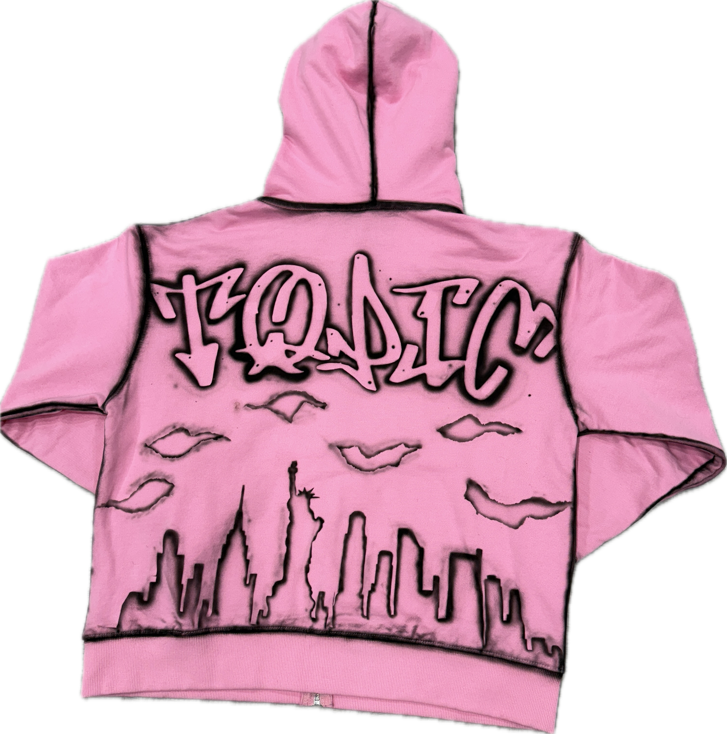 NYC Airbrushed Hoodie