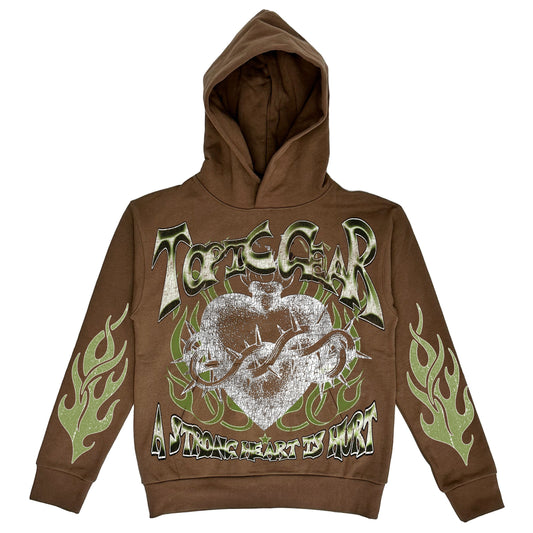 Strong Heart Flared Set
